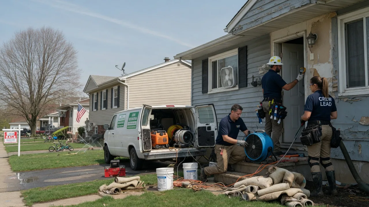 Flood Cleanup in Shawnee On Delaware, PA near me