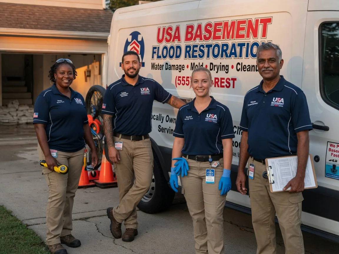 Basement Flood Cleanup company in Shawnee On Delaware, PA